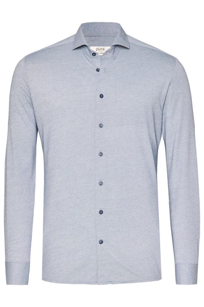 TECH JERSEY SHIRT LONGSLEEVE 4069 21730 110 PLAIN BLUE